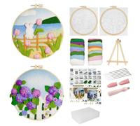 Set Di Feltro A Needlesupplies Per Principianti Con Ago Di Feltro Immagine