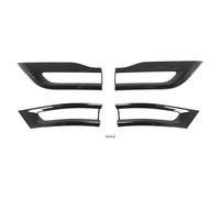 set di fendinebbia posteriore Car Taillight Lamp Decoration Cover/Fit for Jeep Grand Cherokee 2014 2015 2016 2017 2018 2019 2020 staffa di montaggio fendinebbia. (Carbon Fiber Granin)