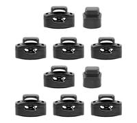 Set di fermacordini - Chiusura a Molla a, Stopper Rotondi, meccanismo di bloccaggio affidabile, Design Leggero | compiti di Regolazione Rapida per Scarpe, Giacche, Borse, Felpe con Cappuccio