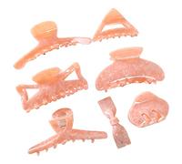 Set di fermagli per capelli da donna in acetato di celluloide di diverse dimensioni, accessori alla moda francesi