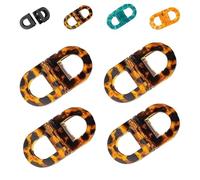 Set di fermagli per capelli magnetici intelligenti, design al tramonto tropicale, change styling con il design originale a clip, forte tenuta, non scivola, per salone e acconciatura quotidiana
