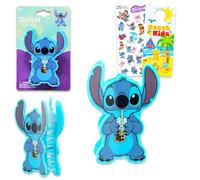Set di fermagli per capelli Stitch - Set di accessori con clip a punto per ragazze e adesivi, altro ancora | Accessori per capelli Disney per donne, ragazze, bambini
