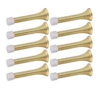 Set di fermaporta a molla di tipo americano, 85 mm, adatti ai bambini, facili da installare, impediscono di sbattere in qualsiasi impostazione fermaporta Pack