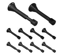 Set di fermaporta - Protezione per montaggio a pavimento, base in , resistente tampone per porta, tappo d'ingresso per ingresso di casa, soglia del garage, cerniera di sicurezza del dormitorio