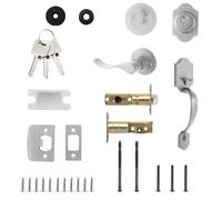 Set di ferramenta e deadbolt per porta d'ingresso - Set di serratura antifurto con scasso con Deadbolt | Strumenti di miglioramento della casa per la sicurezza di ingresso ingresso ingresso all'aperto