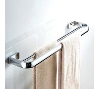 Set di ferramenta per il bagno moderno con finitura in ottone cromato e lucido Portasciugamani Porta carta igienica Gancio per accappatoio Doppio portasciugamani Pacchetto completo di access