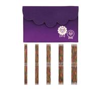 KnitPro Nadelset Ferri Doppia Punta Sinfonia Legno 15 CM 2-4mm 20664