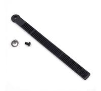 Set di fibbie a cricchetto e cinghie per sistemi di attacco snowboard con base in acciaio e struttura in plastica per prestazioni affidabili su piste (F)