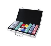 Set di Fiches da Poker 200 Pezzi Portatile con Custodia