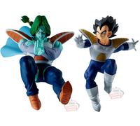 Set di figure Banpresto Dragon Ball Z Zarbon vs Vegeta Bandai Spirits Match M...