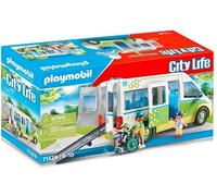 Set di figure City Life Autobus Scolastico