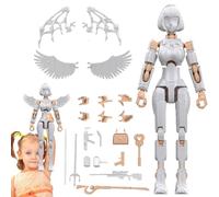 Set di figure d'azione, figurine di di costruzione,Set di modelli di figure completamente articolate per - Set di divertenti action figure di gioco, adatto ai ragazzi, f