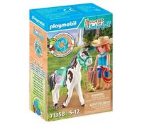Set di figure Ellie e Sawdust per l'equitazione western
