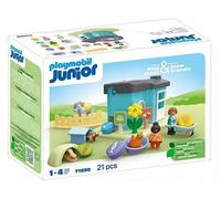 Set di figure Junior 71690 hotel per animali con distributore di cibo