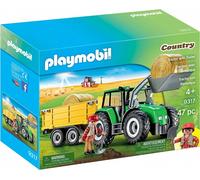 Set di figure paese 9317 Trattore con rimorchio