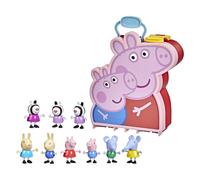 Set Di Figure Peppa Pig Da 9 Pezzi Con Fratelli E Sorelle