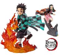 Set di figure SEGA Demon Slayer Kimetsu no Yaiba -XrossLink - Tanjiro &...