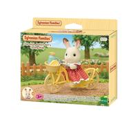 Set di figure Sylvanian Families EPH5777 Coniglietta Cioccolato con bicicletta Multicolore - Nouvo
