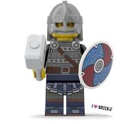 Set di figure vichinghe Lego: Vikingo #2 con martello e scudo - Espandi il tuo villaggio vichingo con minifigure e armi vichinghe