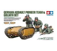 Set Di Figurine Del Team Di Pionieri D'Assalto Tedeschi E Goliath