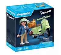 Set di figurine Vespa 1969 150 Sprint Veloce verde chiaro