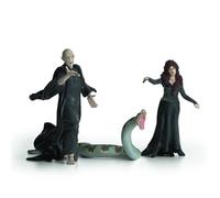 Voldemort, Nagini e Bellatrix, Schleich 42684 Set di figurine di Harry Potter, per bambini per 6 anni