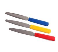 Set Di File Per Dadi Conici Per Chitarra Da 3 Pezzi, Set Di File Per Slot Per Dadi, File Di Fili Per Bordi, Strumento Per Fili In Legno Per Chitarra E Basso strumenti di riparazione per chitarra