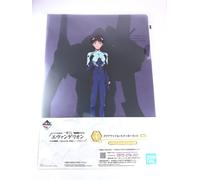 Set di file trasparenti e adesivi Shinji Ikari Neon Genesis Evangelion A4...