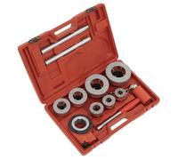Sealey Tubo Filettatura Set 7pc 3/20.3cm- 5.1cmBSPT PTK992