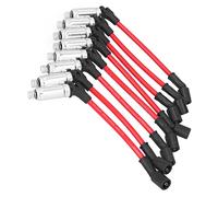 Set di Fili di Accensione da 10,2 Mm, Soppressione RFI, Lunga Durata, Adatta a Saab 9-7x, Valanga, Sierra con Manica