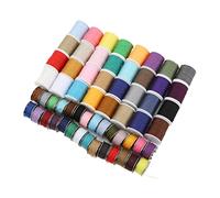 Set di Fili di Cucito 60 Filetti di Cucitura in Poliestere Multicolore Set con Bobina Riutilizzabile per la Macchina da Cucire del Filo di Cucito