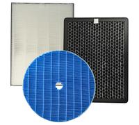Set di filtri 3 pezzi per Philips AC3829/10 AC2889/10 AC2887/10 AC2882/10