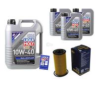 Set di filtri, 8 litri, olio motore MoS2, scorrevole, 10W-40 SCT Germany