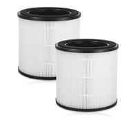 Set di Filtri a Carbone Attivo Sostitutivo HEPA da 2 Pezzi Compatibile con i Purificatori d'aria Philips Serie 800, i Codici si Riferiscono a FY0194/30, FY0293/30