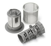Set di filtri a rete for lavastoviglie, grigio, for lavastoviglie, ricambio universale, accessori for la pulizia delle stoviglie da cucina