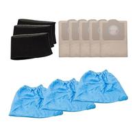 Set di filtri a sacchetto for la polvere compatibili con aspirapolvere Einhell for liquidi e solidi, for aspirapolvere TC-VC 1800, 1820 e 1815.