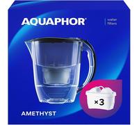 Set Di Filtri AQUAPHOR Amethyst Inclusi 3x MAXFOR+ Cartucce Di Filtro, Nero