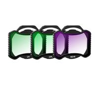 Set di filtri compatibili con drone DJI AVATA 2, confezione da 4 filtri ND (ND8+ND16+ND32+ND64), set di filtri (UV+CPL+ND8+ND16+ND32+ND64) (set di filtri da 3 pezzi (UV+CPL+ND16))