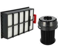 Set di filtri compatibili per aspirapolvere Bosch GS-60 Power Double HEPA, GS-60 Ultra Automatic - Ricambio per 00649841, 00570324, 2609256d46 - 2 x filtri (HEPA e lama)