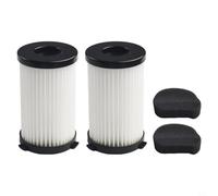 Set di filtri compatibili per aspirapolvere Clatronic BS 1306N BS 1948 CB, confezione da 2, progettati per trattenere particelle da 0,3 e maggiori durante il funzionamento
