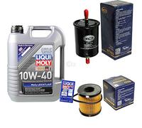 Set di filtri da 5 litri di olio motore MoS2, scorrevole, 10W-40 SCT Germany