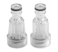 Set di filtri dell'acqua per idropulitrici K2 utilizzati nei sistemi di pulizia automobilistici, supporta limiti di funzionamento di 175 PSI e 140F (2 filtri)