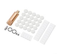 Set di filtri dell'aria professionali per separatore di acqua dell'olio con filettatura M10x1 per compressore pompa manuale ad alta pressione con elementi filtranti riutilizzabili 4500PSI 30Mpa