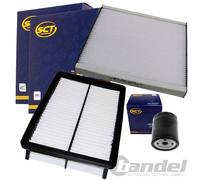 Sct-Filter Set Filtro Abitacolo Filtro Aria Olio per Hyundai IX35 Lm 2.0 4WD