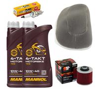 Set Di Filtri Di Olio E Aria, Olio 2L, Candela Per Yamaha XT 600 Z Teneré 86-87