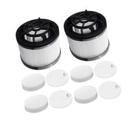 Set di filtri di ricambio for aspirapolvere senza fili LVAC-300, 4 filtri pre-motore e 2 filtri post-motore, accessori for aspirapolvere bianchi lavabili