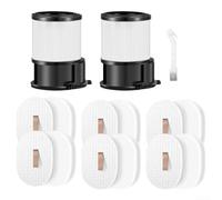 Set di filtri di ricambio, kit filtro HEPA, 15 pezzi per aspirapolvere senza fili Shark, include filtri pre e post motore e filtri pre-motore e spazzola di pulizia