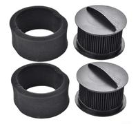 Set di filtri di ricambio per Bissell Power Force e per HELIX per Turbo Vacuum, adatto al modello 32R9, 2037913, include 2 filtri Turbo e filtri in cotone per una migliore filtrazione