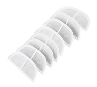 Set di filtri di ricambio per dispenser d'acqua per animali domestici con carbone attivo e tessuto non tessuto, progettato per assorbire polvere e impurità per un detergente per acqua per animali