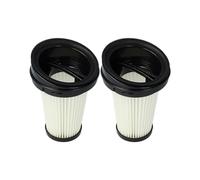 Set di filtri di ricambio pieghettati piatti, compatibili con gli aspirapolvere ciclonici Grundig GMN9080 e GMN9081, confezione da due